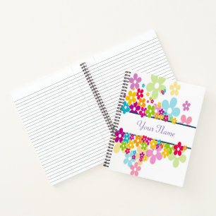 Cuaderno Lindo floral