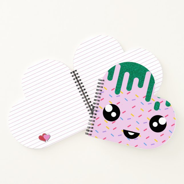Cuaderno lindo icecrema divertido (Interior)