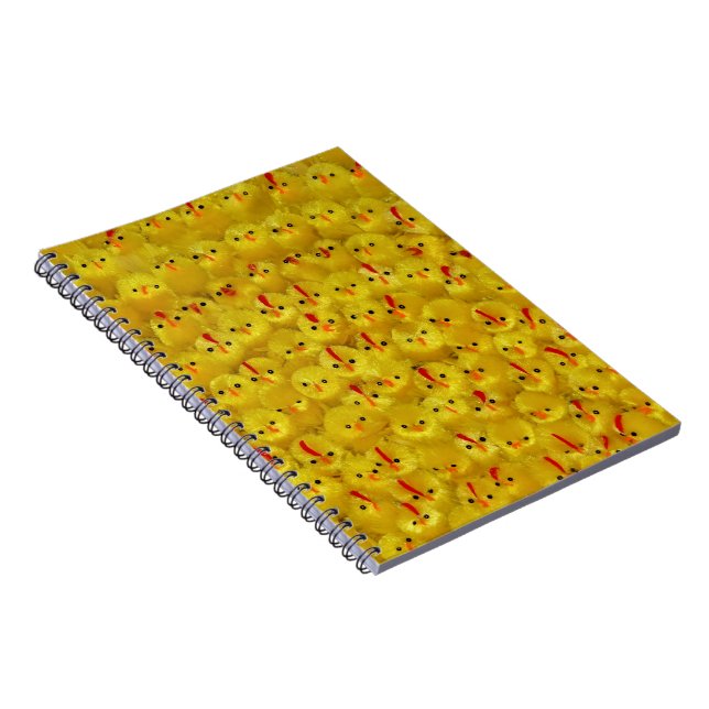 Cuaderno Lindo patrón brillante de chicles de Pascua Amaril (Lado Derecho)