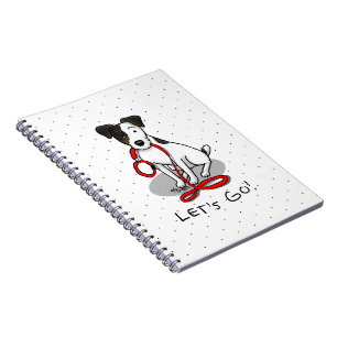 Cuaderno Lindo ¡Vamos! Jack Russell Terrier (tri-color 1)