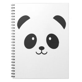 Cuaderno lindo y mimoso de la panda