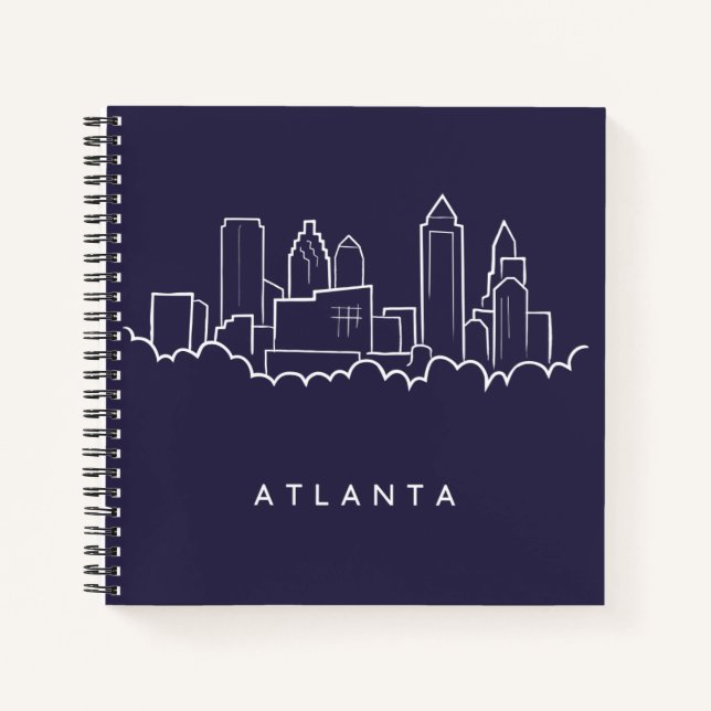 Cuaderno Línea aérea de Atlanta (Anverso)