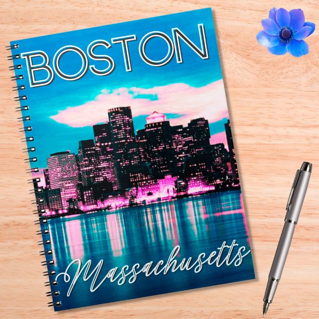Cuaderno Línea aérea de Boston Massachusetts (Subido por el creador)