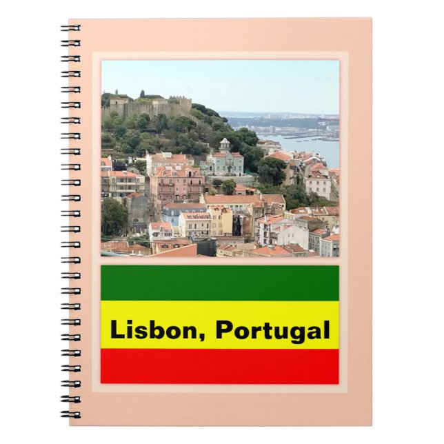 Cuaderno Línea aérea de Lisboa y Portugal (Frente)