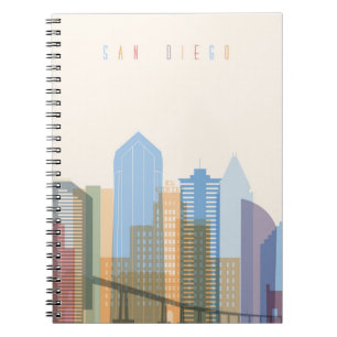 Cuaderno Línea aérea de San Diego