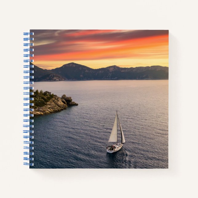 Cuaderno Línea costera | Bodrum, Turquía (Anverso)