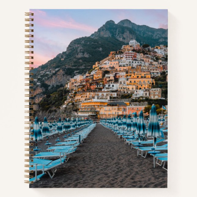 Cuaderno Línea costera | Campania, Italia (Anverso)