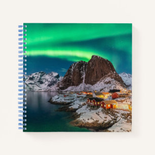 Cuaderno Línea costera Islas Lofoten, Hamnoy, Noruega
