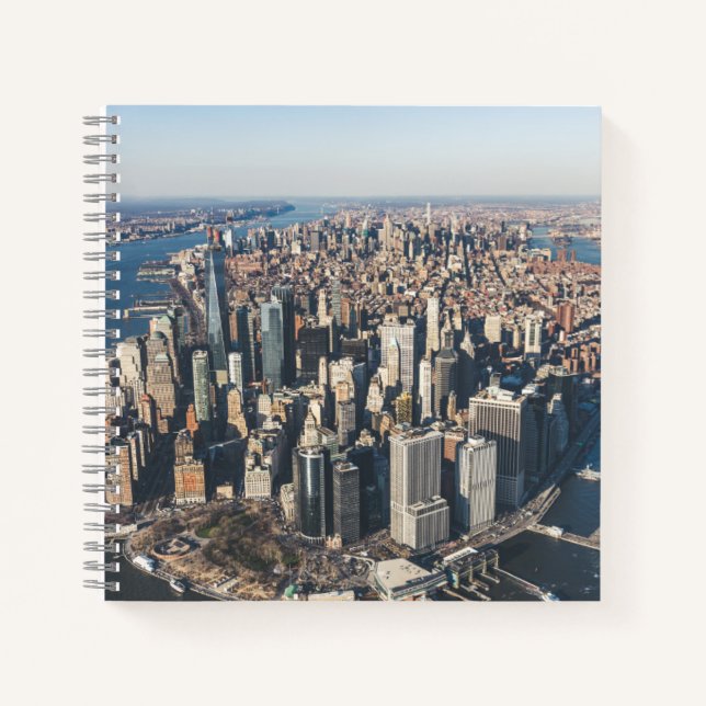Cuaderno Línea costera | Manhattan, Nueva York (Anverso)