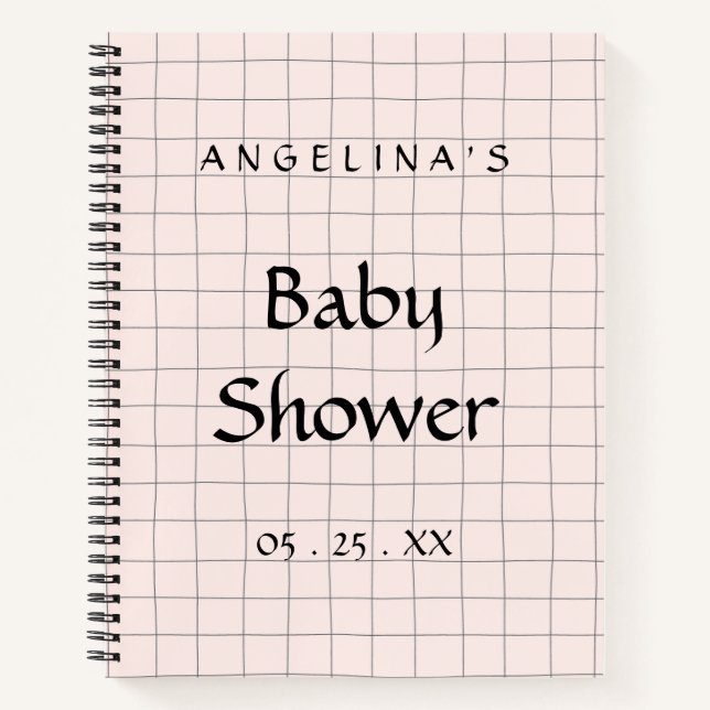 Cuaderno Línea de cuadrícula (Anverso)