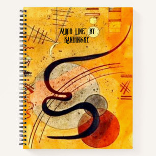 Cuaderno "Línea de estado de ánimo" por nombre personalizad