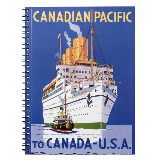 CUADERNO LÍNEA OCEAN EMPRESS DE BRITANIA NOTEBOOK (Frente)