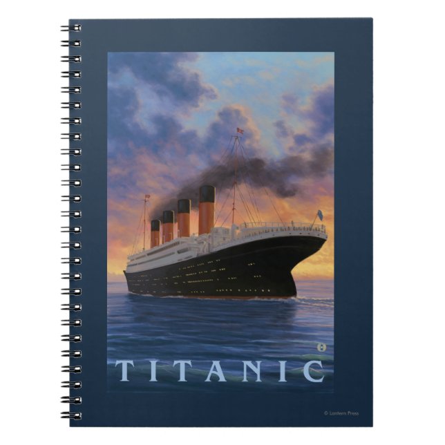 Cuaderno Línea Titanic SceneWhite Star (Frente)