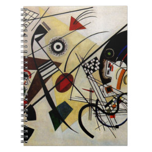 Cuaderno Línea transversal ininterrumpida de Kandinsky