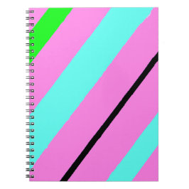 Cuaderno Líneas de color