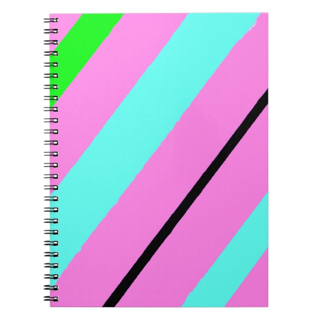 Cuaderno Líneas de color (Frente)