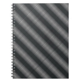 Cuaderno Líneas de graduación ultrafinas en blanco y negro