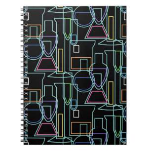 Cuaderno Líneas de laboratorio de química