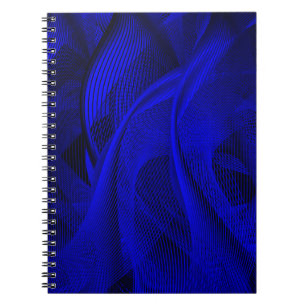 Cuaderno Líneas de onda abstractas