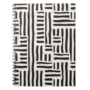 Cuaderno Líneas dibujadas a mano, textura sin costura y gru