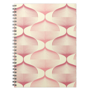 Cuaderno Líneas Geométricas: Resumen De Fondo Sin Marea.