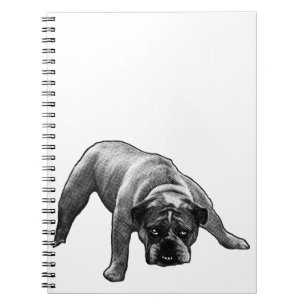 Cuaderno Líneas, listas, Bulldog