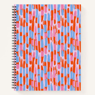 Cuaderno Líneas verticales suaves de acuarela