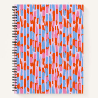 Cuaderno Líneas verticales suaves de acuarela