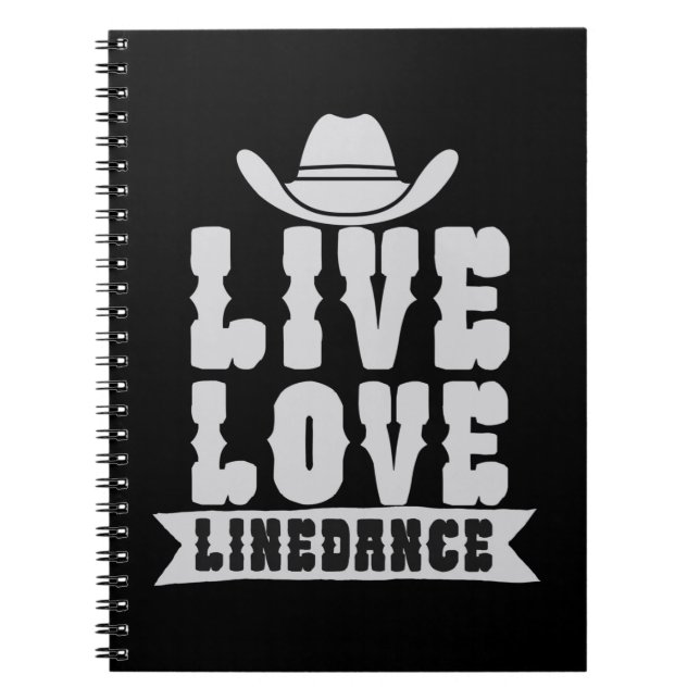 Cuaderno Linedación de amor en vivo (Frente)