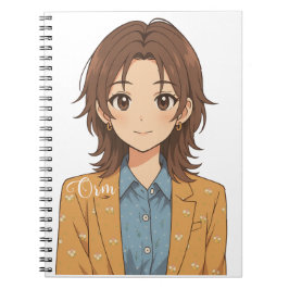 Cuaderno LingOrm, Orm Kornaphat Anime Illustration