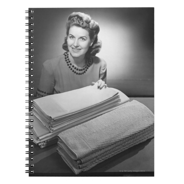 Cuaderno Lino y toallas planchados (Frente)