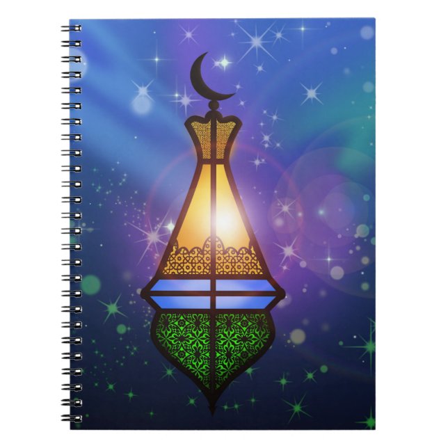 Cuaderno Linterna oriental mágica - portátil (Frente)
