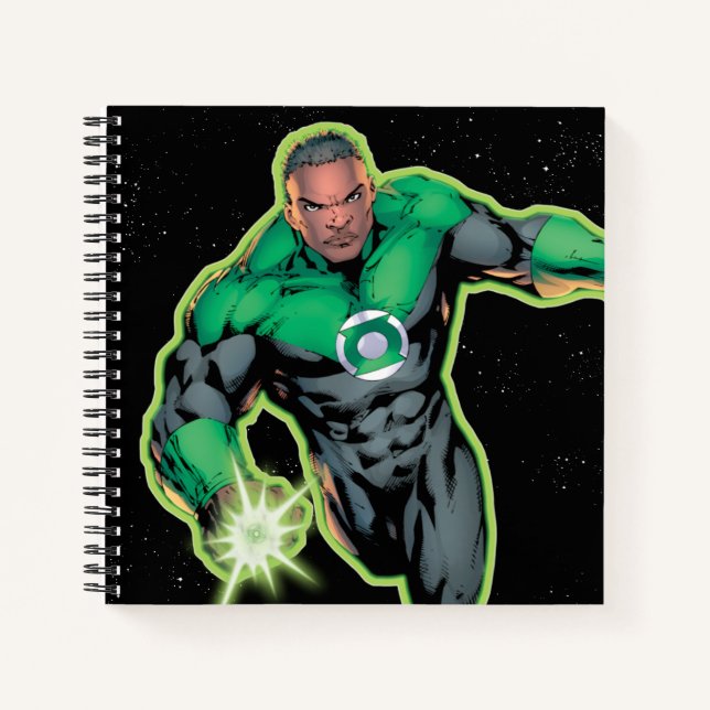 Cuaderno Linterna verde John Stewart (Anverso)