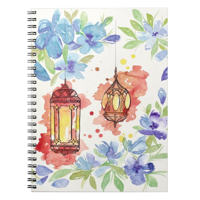 Cuaderno Linternas del arte de Acuarela (Frente)