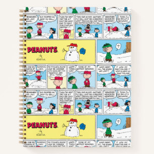 Cuaderno Linus Construye Un Hombre De Nieve