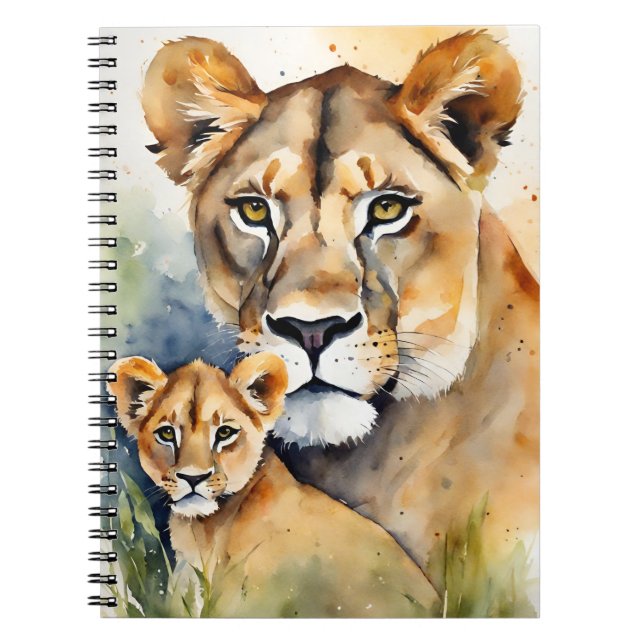 Cuaderno Lion and Lioness (Frente)