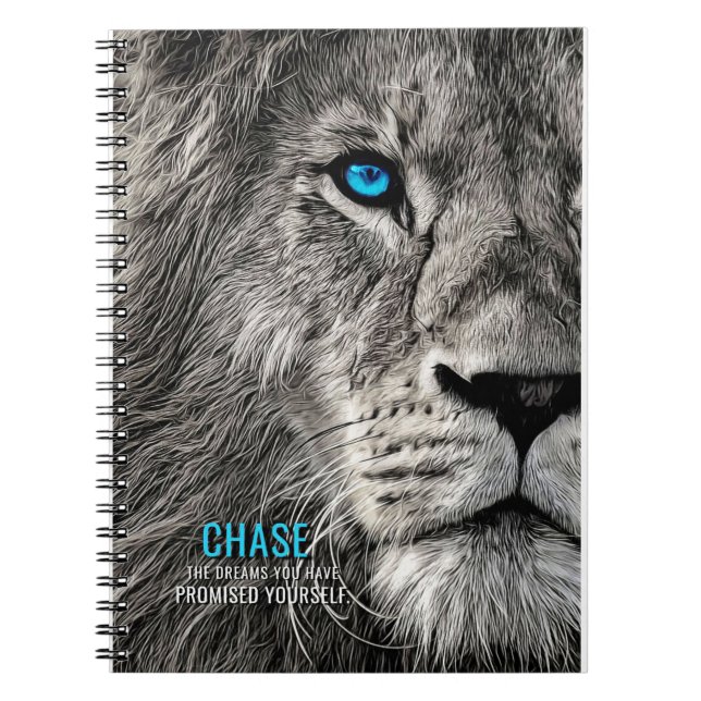 Cuaderno Lion Chase Your Dreams (Frente)