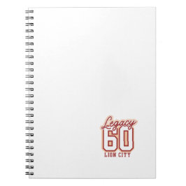 Cuaderno Lion City Legacy Celebration