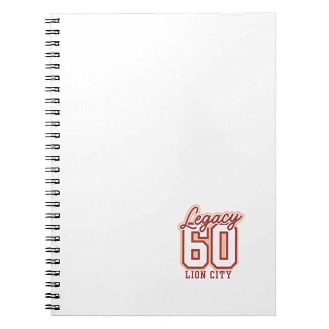 Cuaderno Lion City Legacy Celebration (Frente)