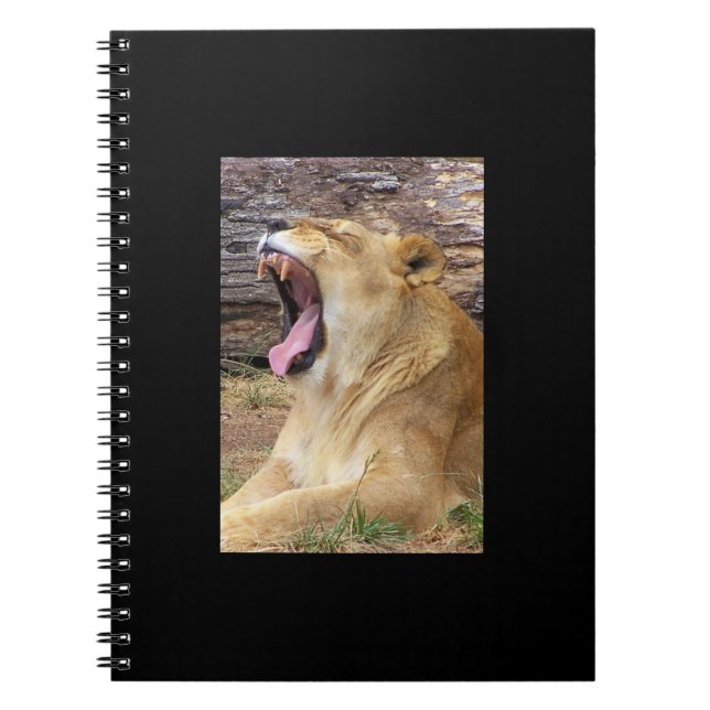 Cuaderno Lion Notebook (Frente)