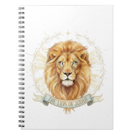 Cuaderno Lion of Judah Classic Notebook - Bold 6.5" x 8.75"