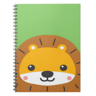 Cuaderno Lion para bebé | Pintura Personalizado