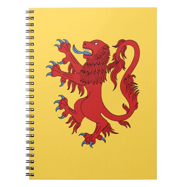 Cuaderno Lion Rampant Gules (Frente)