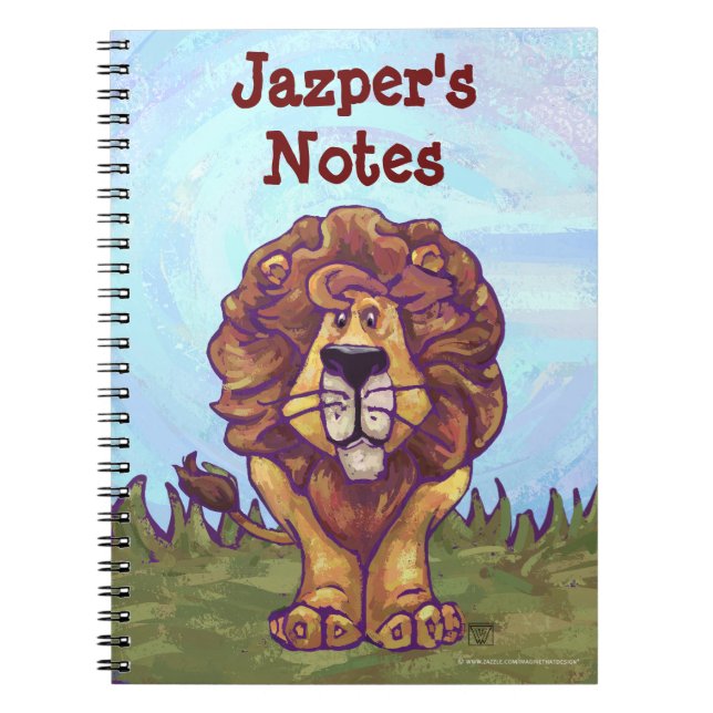 Cuaderno Lion Stationery (Frente)