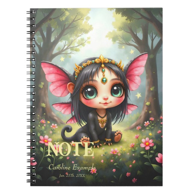 Cuaderno Liora – Guardiana de Estrellas Pequeñas (Frente)