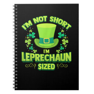 Cuaderno Liprechaun Gag Gigante Breve Mujer Shamrock T-S