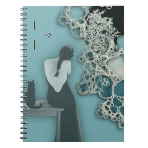 Cuaderno Liquid Blue Reverie — Contemporary Art Collection
