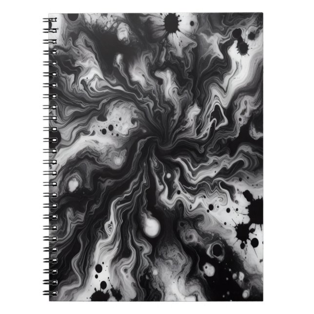 Cuaderno Liquid Tie Die Notebook (Frente)