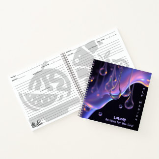 Cuaderno Liquify - Impresión de Arte Digital de Fantasía de