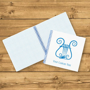 Cuaderno Lira Azul